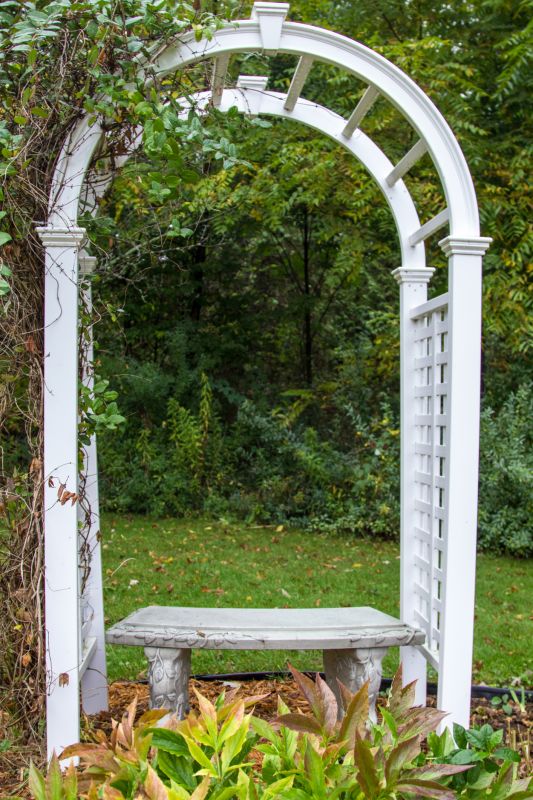 Arched Arbor Installation in Kansas City, KS