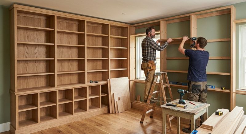Built In Shelving Service in Greensboro, NC