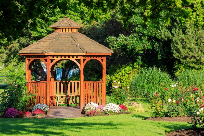 Cedar Gazebo Installation in Alpharetta, GA