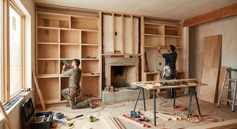Fireplace Built Ins Installation in Charlotte, NC