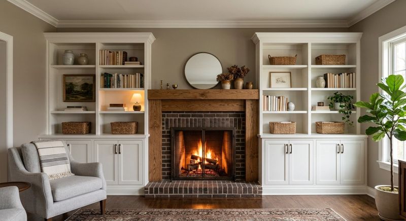 Fireplace Built Ins Installation in Durham, NC