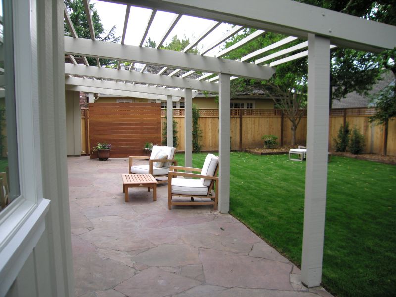 Lattice Arbor Installation in Kansas City, KS